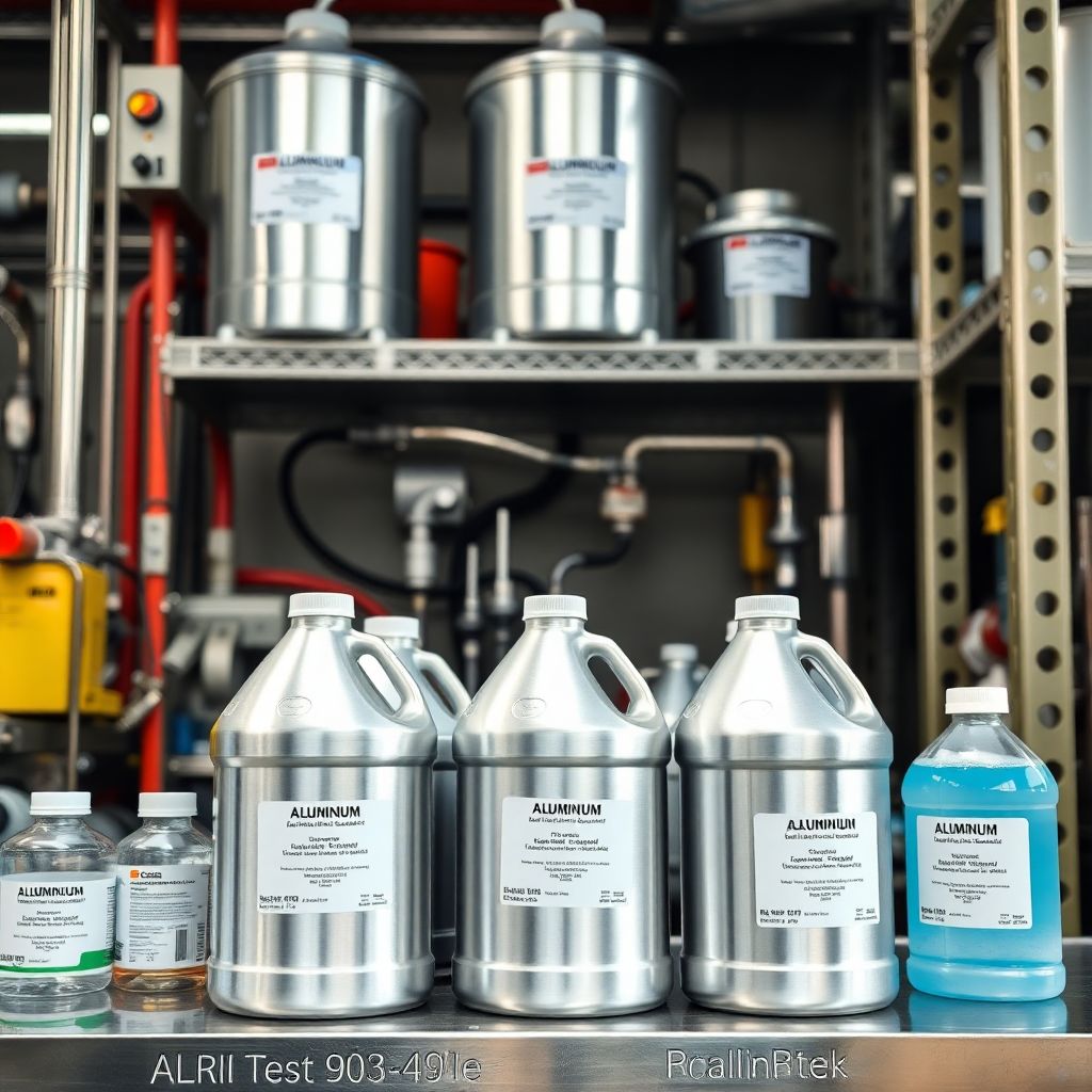 Envases de Aluminio para Solventes