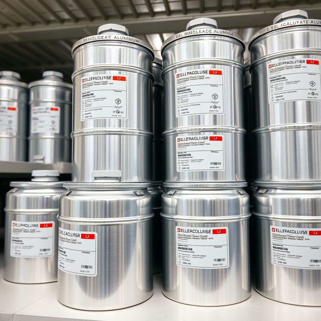 Envases de Aluminio para Solventes